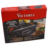 Victoria Tortilla Press Cast Iron Preseasoned 6.5"