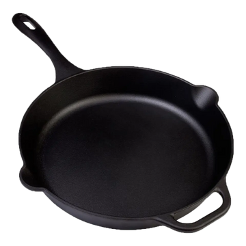 Victoria Cast Iron Skillet Preseasoned 12"