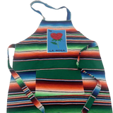 Apron Sarape Asst. Colors available in wholesale quantities at Mexmax INC.