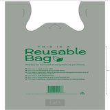 Wholesale Gray Reusable T-Shirt Bag 360 ct Shop eco-friendly bags at Mexmax INC