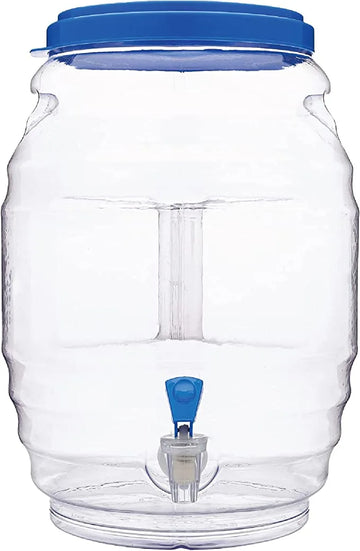 Champs Plastic Jar Vitrolero w/ Blue Spout 3 gal