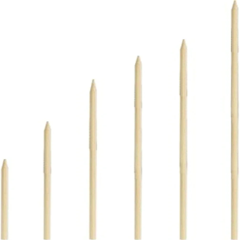 KingSeal Bamboo Grilling Skewers - 12 Inch Length, Bulk Pack - www