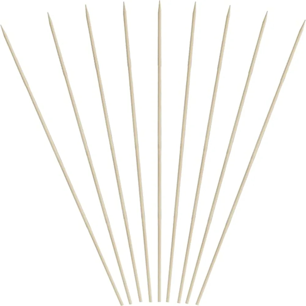 KingSeal Bamboo Grilling Skewers - 6 Inch Length, Bulk Pack