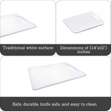 Wholesale Imusa Cutting Board 14x10- Durable plastic cutting board for your kitchen needs.