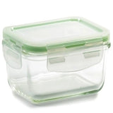 Shop wholesale green rectangular glass containers at Mexmax INC for your Mexican grocery needs.