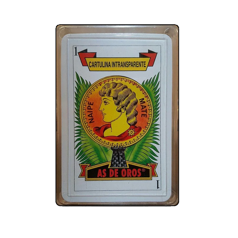 mexican mtg cards Spanish Azteca Naipes Playing Card Deck