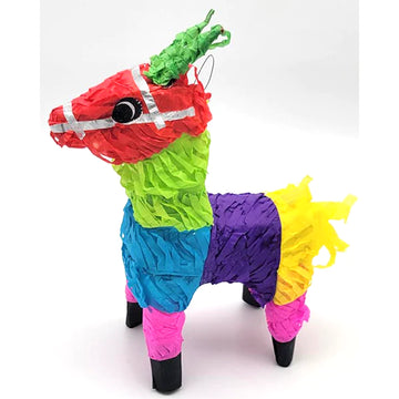 Mini Pinata Assorted Colors 5" x 6" x 12"