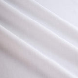 White Poly Cotton Fabric - 58"/60" width - 10 Yards