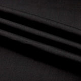 Wholesale Black Poly Cotton Fabric - 58"/60" width. Get quality fabrics at Mexmax INC.