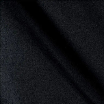 Black Poly Cotton Fabric - 58"/60" width - 10 Yards