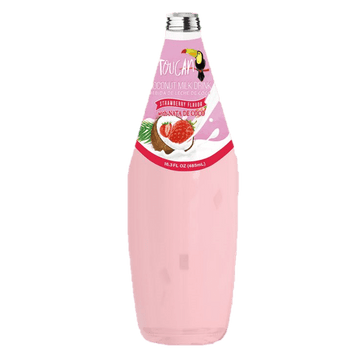 Toucan Coconut Milk with Nata de Coco Strawberry 16.3 oz