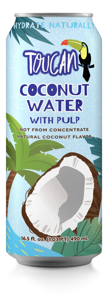 Toucan Coconut 85% Juice with Pulp 16.5 oz