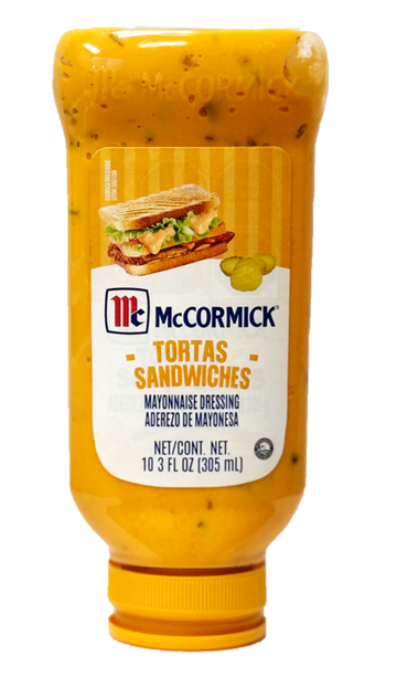 McCormick Mayonnaise Dressing Tortas Squeeze 10.3 oz