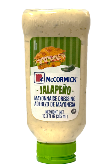 McCormick Mayonnaise Dressing Jalapeno Squeeze 10.3 oz