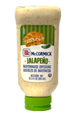 McCormick Mayonnaise Dressing Jalapeno Squeeze - 10.3 oz