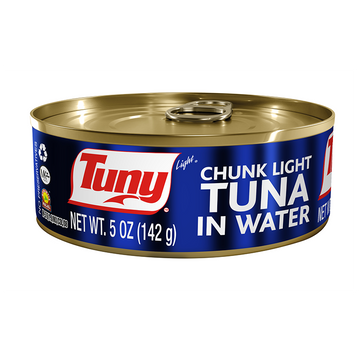 Tuny Tuna Chunk in Water - 5 oz
