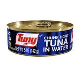 Tuny Tuna Chunk in Water - 5 oz