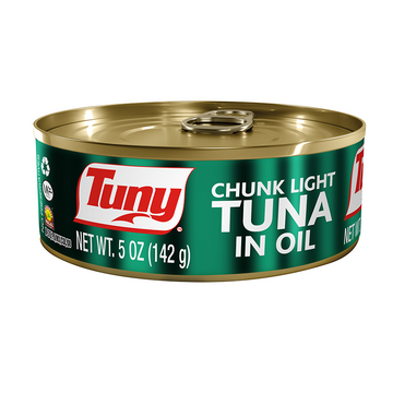 Tuny Tuna Chunk in Oil - 5 oz