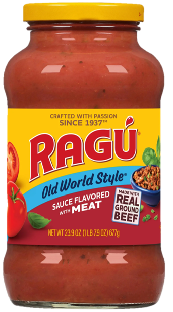 Ragu Spaguetti Meat Sauce - 23.9 oz