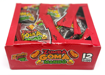 Zumba Goma Mango Display 12ct