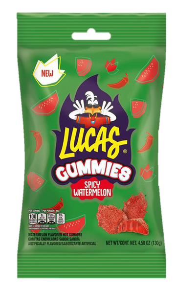 Lucas Gummies Spicy Watermelon 4.59 oz