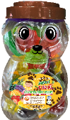 Josh Bosh Fruit Jelly Animal Jar (Bear) Asst 34 ct