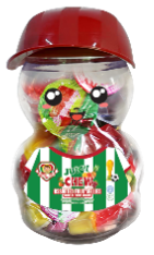 Josh Bosh Fruit Jelly Jar Girl Asst Piggy Bank 34 ct