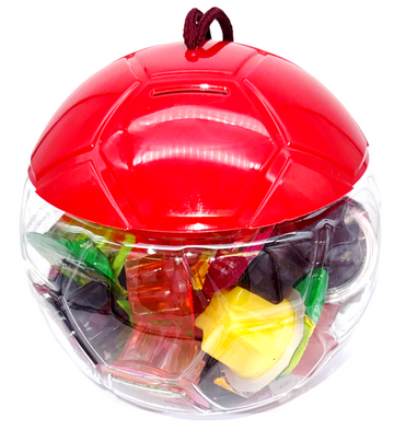 Josh Bosh Fruit Jelly Jar Soccer Ball Asst Piggy Bank 34 ct
