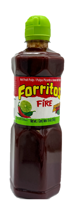 Zumba Pica Forritos Pulpa Fire - 19.4 oz