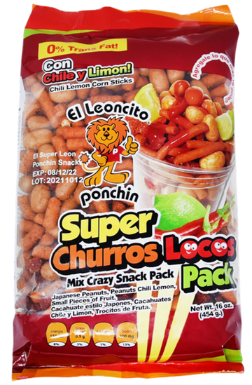 Super Churros Locos Chile 5 oz