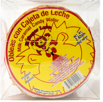 El Super Leon Obleas con Cajeta 2.8 oz