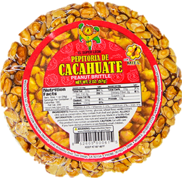 El Super Leon Peanut Brittle 2 oz