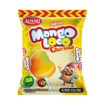 Alteno Super Mango Loco Lollipop w/ Chili - 40ct