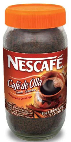Mexmax INC Wholesale- Nescafe Cafe de Olla Authentic Mexican coffee available for bulk purchase.