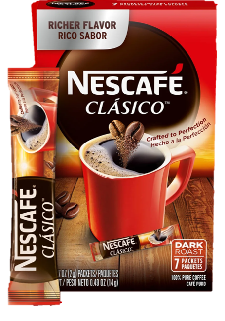 Instant Stick Nescafe Coffee Instant Sticks 7ct - 2g