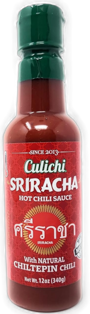 Culichi Sriracha with Chiltepin  Hotsauce - 12 oz