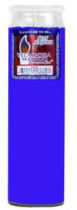 Vel Mex Solid Blue Candle - tall