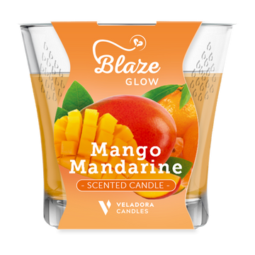 Blaze Soothing Mango/Mandarina Scented Candle - 3.5 oz