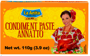La Anita Annato Condiment Paste - 3.9 oz