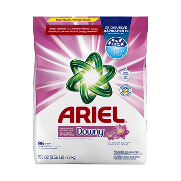 Ariel w.Downy Powder Laundry Detergent 96 LDS - 4.3kg