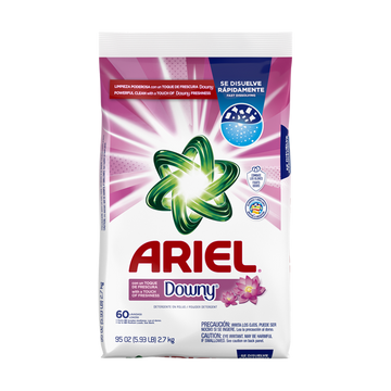 Ariel W.Downy Powder Laundry Detergent 60 LDS - 2.7 Kg