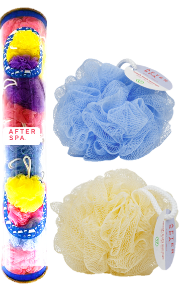 After Spa Bath Sponge Chute Display Asst 40gr