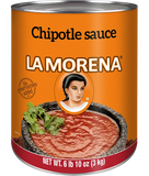 La Morena Chipotle Sauce #10 - 105 oz