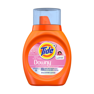 Tide Plus Boost Ultra Downy Liquid Detergent 15 lds - 22 oz