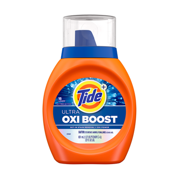 Tide Ultra Oxi Boost Stain Remover Liquid Detergent 15lds - 22 oz