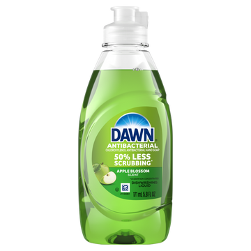 Dawn Ultra Antibacterial Liquid Dish Soap Apple Blossom 5.8 oz