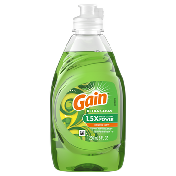 Gain Ultra Clean Dish Soap Original 8 oz