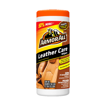 Armor All Leather Care Wipes - 30ct