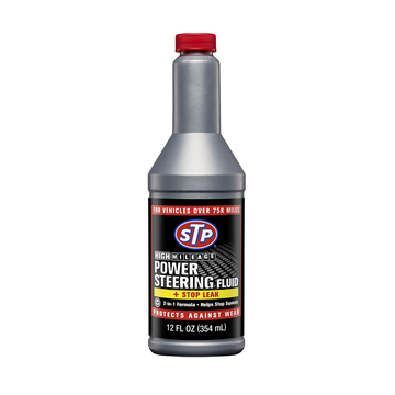 STP Additives High Milage Power Steering Fluid Stop Leak - 12 oz