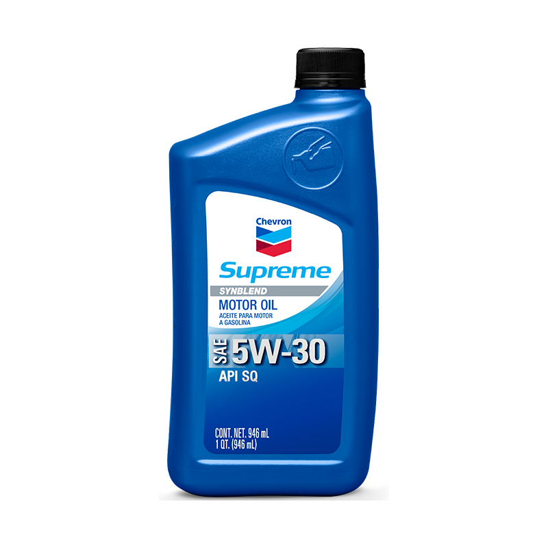 Chevron Supreme Motor Oil 5W-30 - 1 qt